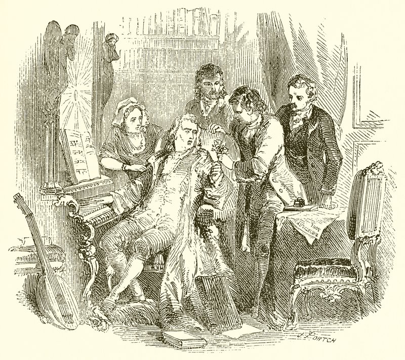 Jean Paul Richter at the Pianoforte by English School