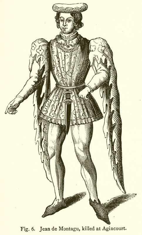 Jean de Montagu, Killed at Agincourt by English School