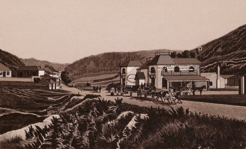 Jersey, Chanel Islands: Greve de Lecq by English School