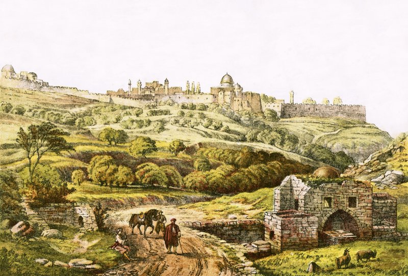 Jerusalem from Job