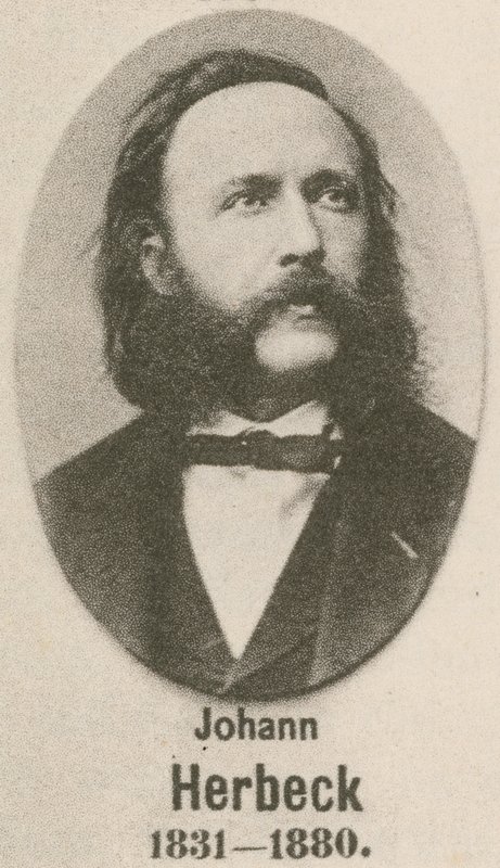 Johann Herbeck (engraving) by English School