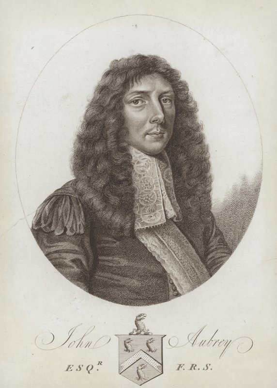 John Aubrey, English Antiquary, Natural Philosopher and Author by English School
