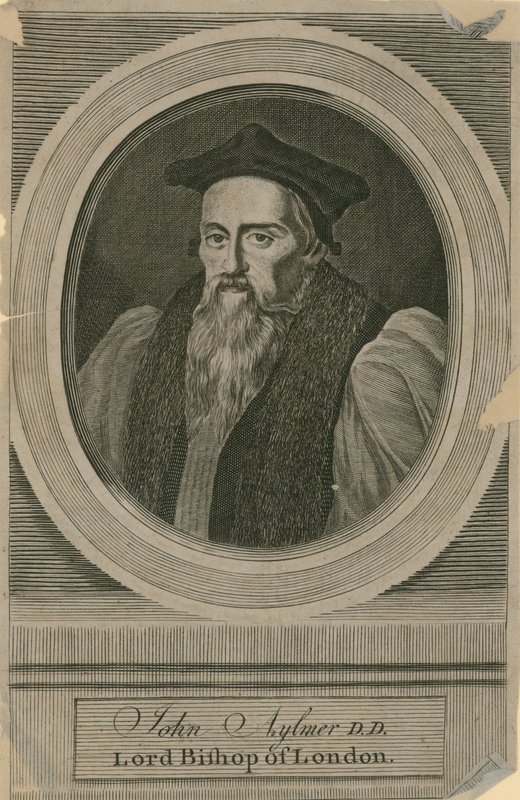 John Aylmer, Lord Bishop of London by English School