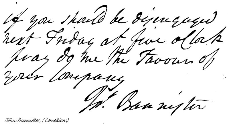 John Bannister, Comedian by English School