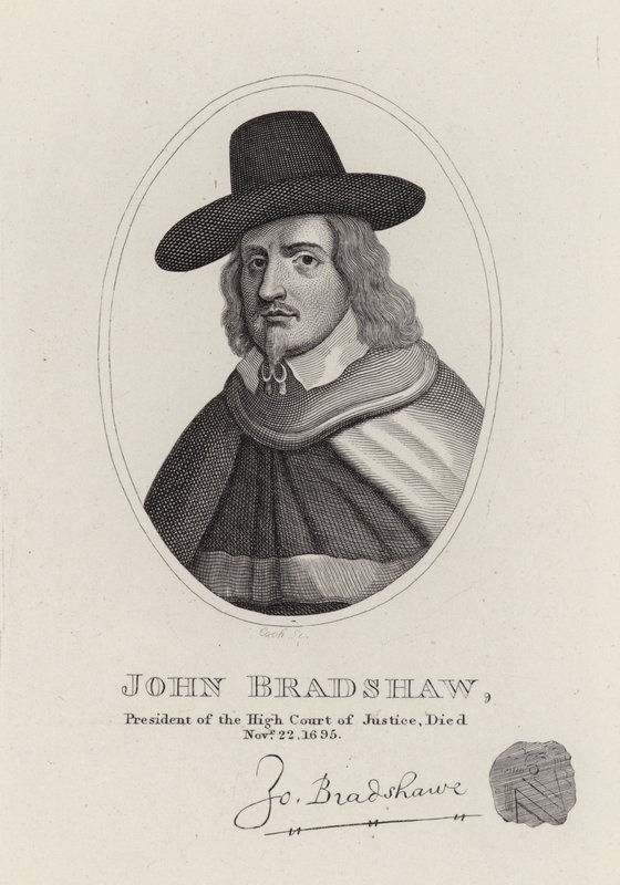 John Bradshaw by English School
