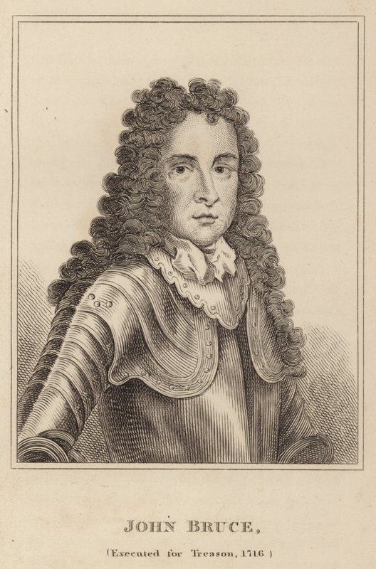 John Bruce, Executed for Treason, 1716 by English School