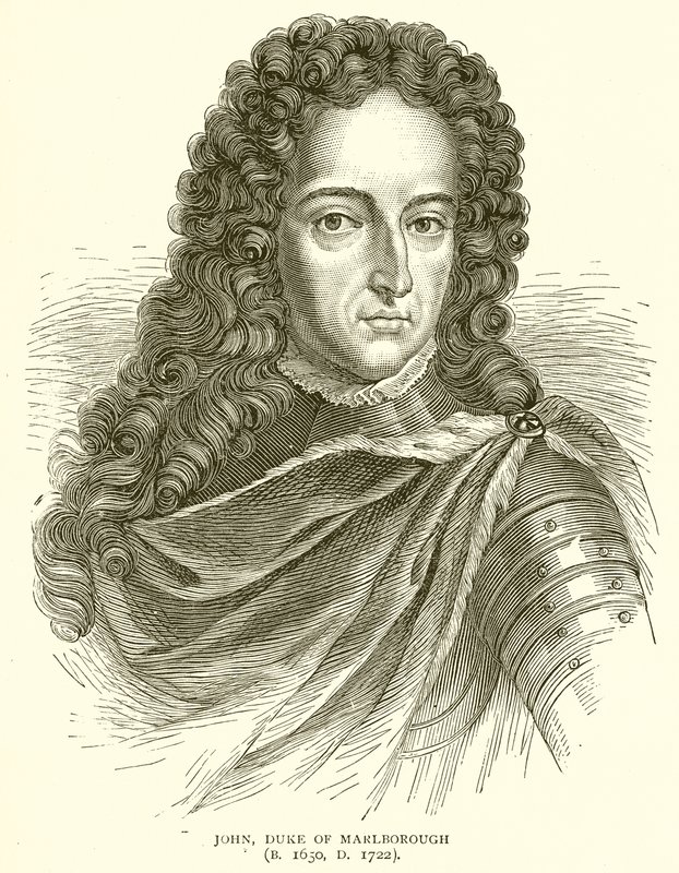 John, Duke of Marlborough (B. 1650, D. 1722) by English School