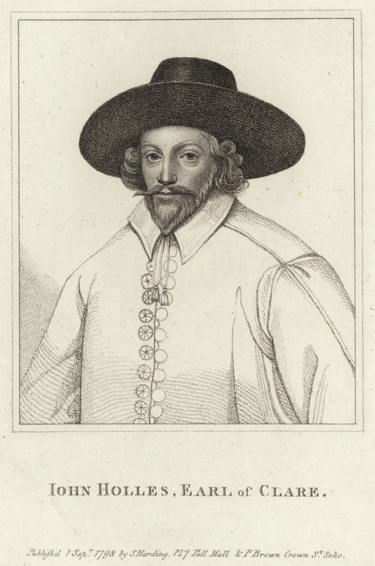 John Holles, Earl of Clare by English School