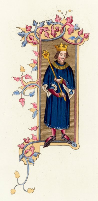 John, King Of France by English School