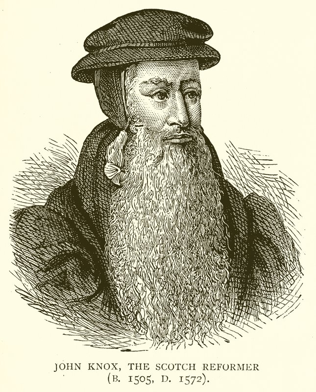 John Knox, the Scottish Reformer (B. 1505, D. 1572) by English School