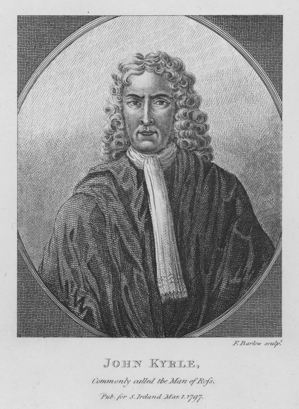 John Kyrle, Known as the Man of Ross, English Philanthropist by English School