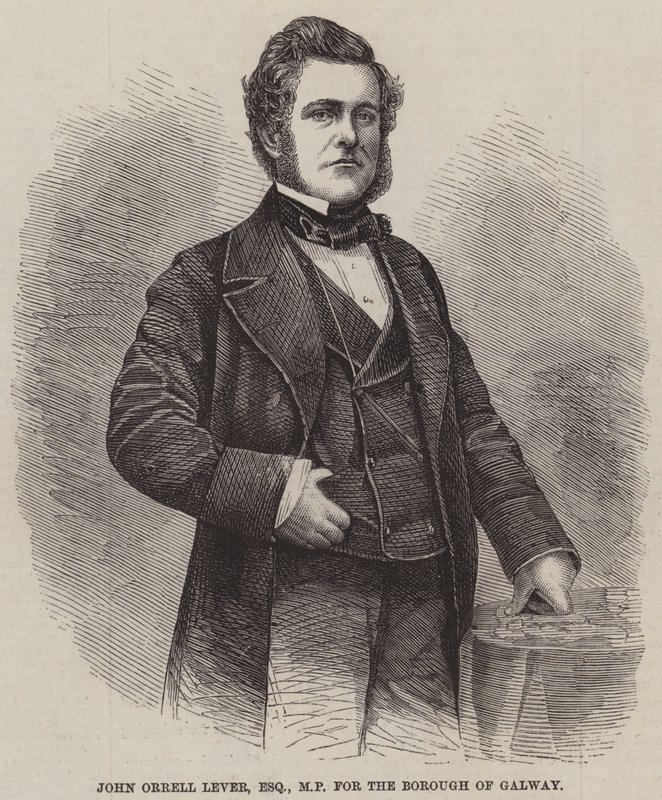 John Orrell Lever, Esquire, MP for the Borough of Galway by English School