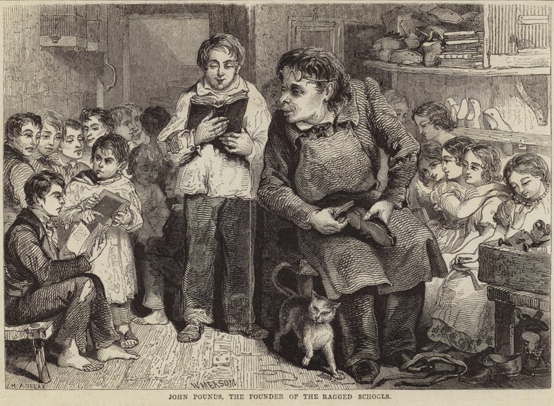 John Pounds, the Founder of the Ragged Schools by English School