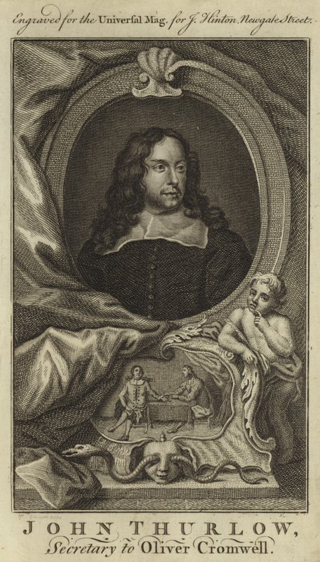 John Thurlow, Secretary to Oliver Cromwell by English School