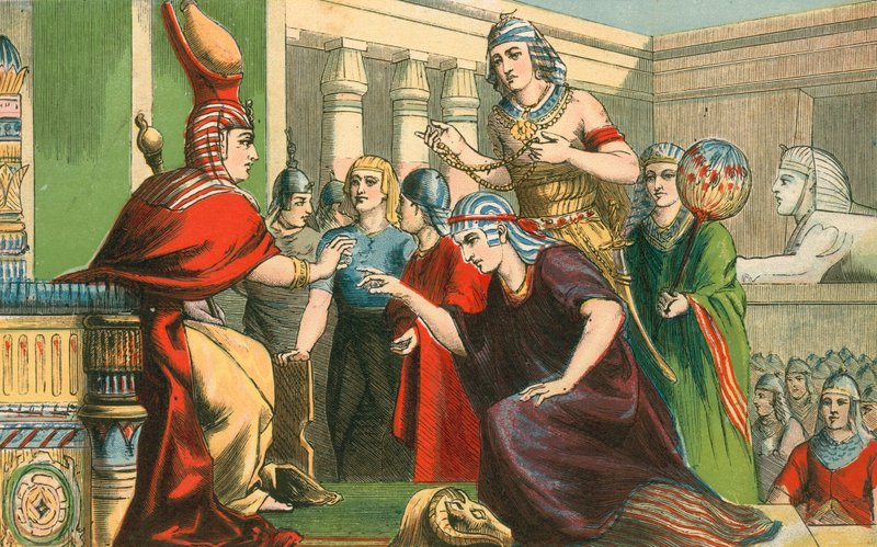 Joseph Made Ruler Over the Land of Egypt by English School