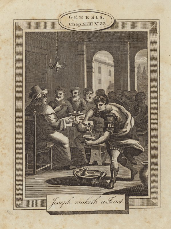 Joseph makes a feast by English School