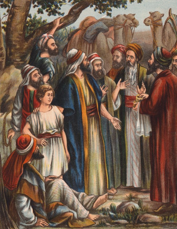 Joseph sold by his Brethren by English School