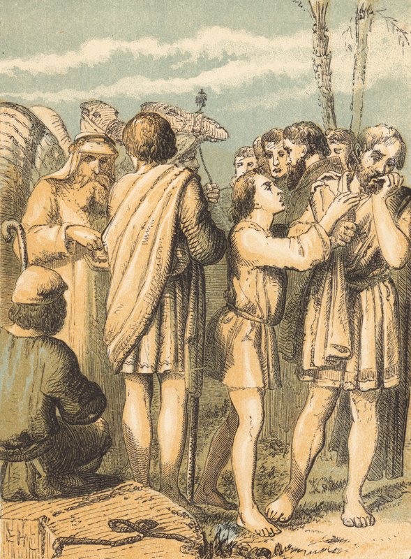 Joseph sold by his Brethren by English School
