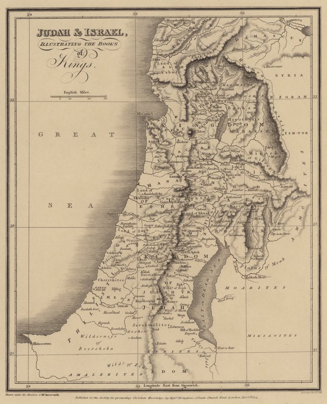 Judah and Israel, Illustrating the Books of Kings by English School