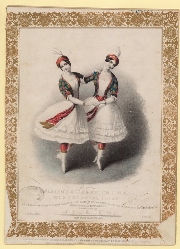 Julliens Celebrated Polkas, No 2, The Royal Polka by English School