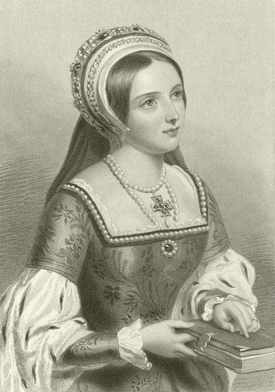 Katherine Parr, 6th Wife of King Henry VIII by English School