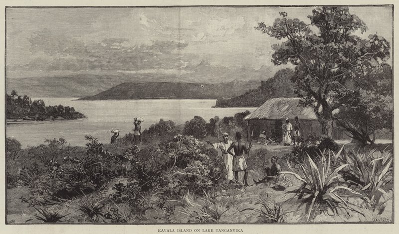 Kavala Island on Lake Tanganyika by English School