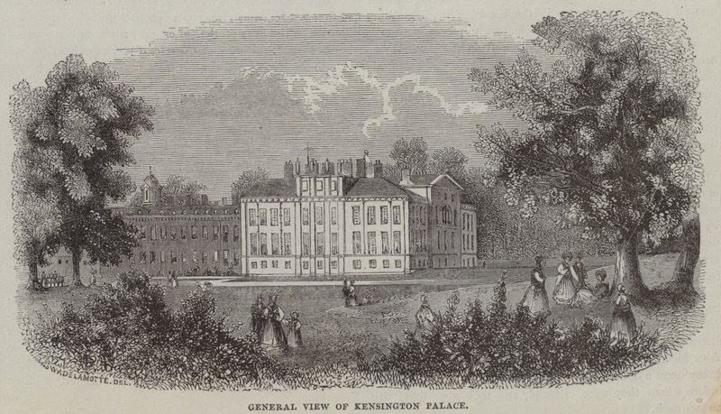 Kensington Palace, London by English School