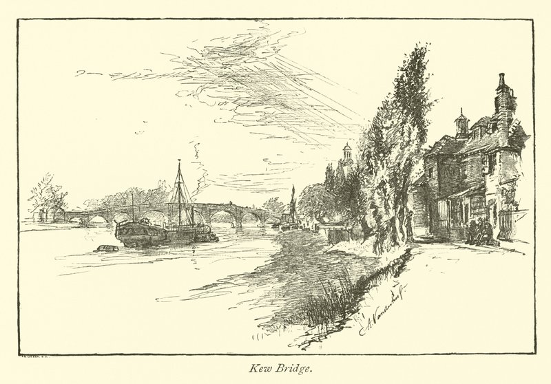 Kew Bridge by English School