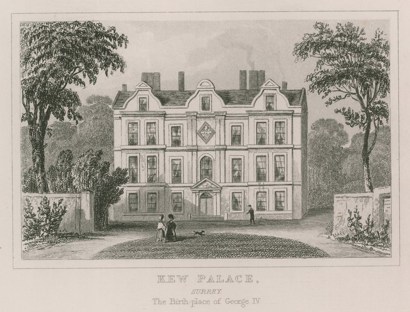 Kew Palace, Surrey - The Birthplace of George IV by English School