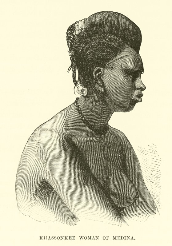 Khassonkee woman of Medina by English School