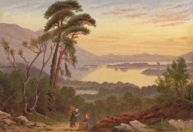 Killarney Lakes, Lower Lake by English School
