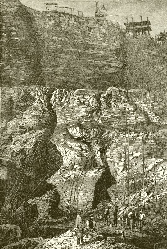 Kimberley Diamond Mine, South Africa by English School