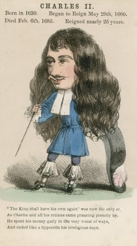 King Charles II by English School
