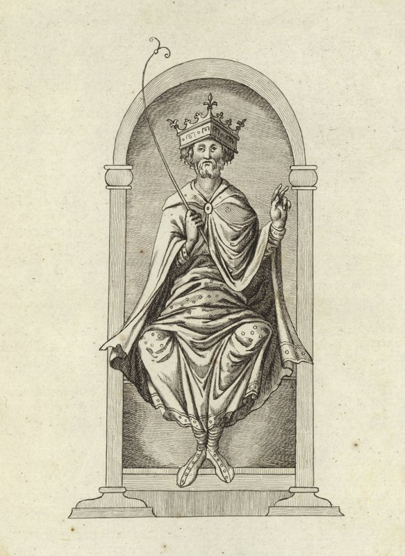 King Eadgar, The Peaceable by English School