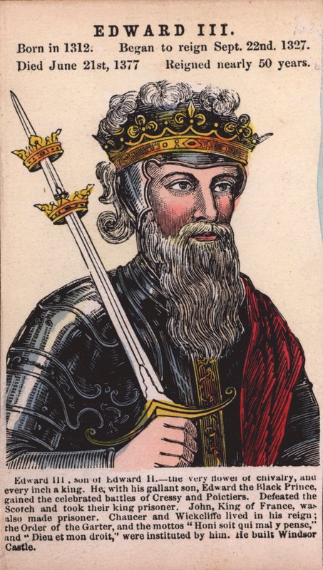 King Edward III by English School