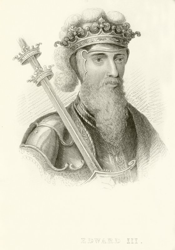 King Edward III by English School