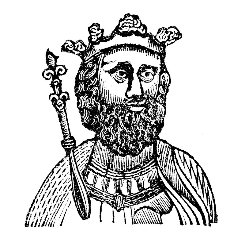 King Edward II, surnamed Caernarvon by English School