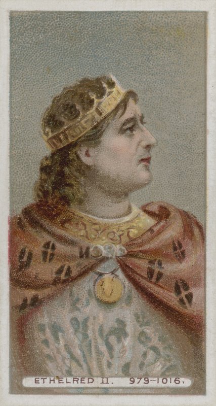 King Ethelred II by English School