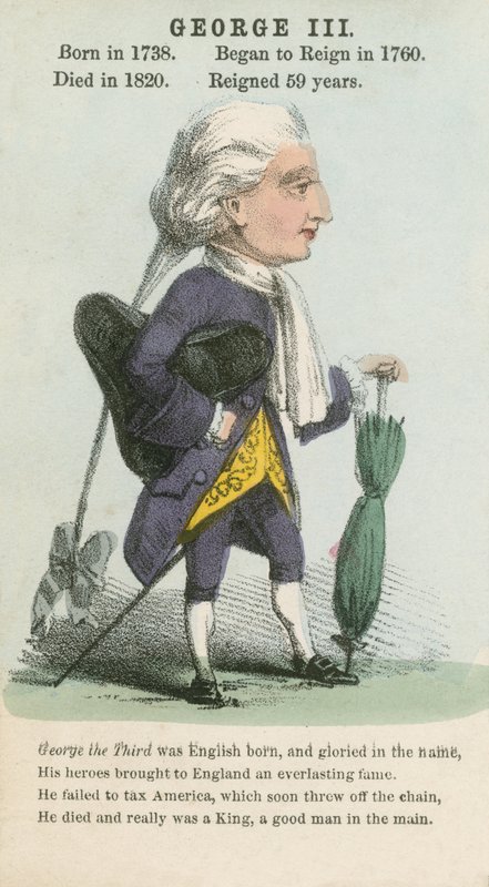 King George III by English School