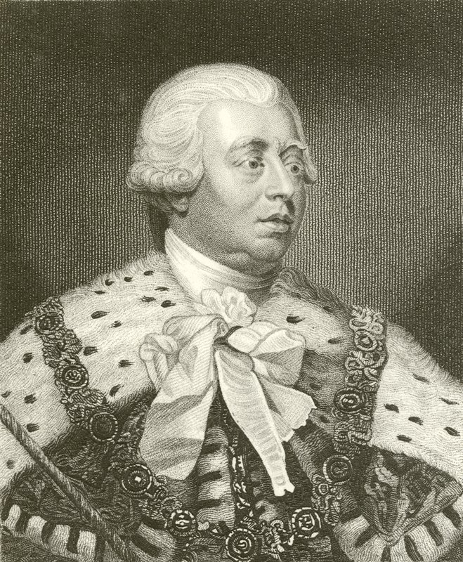 King George III by English School