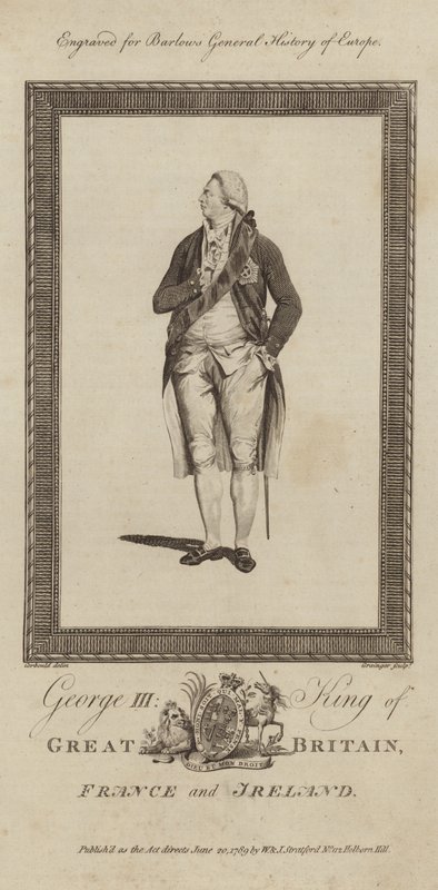 King George III of Great Britain and Ireland by English School