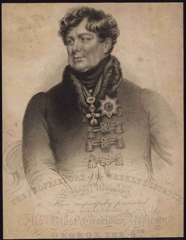 King George IV of Great Britain and Ireland by English School