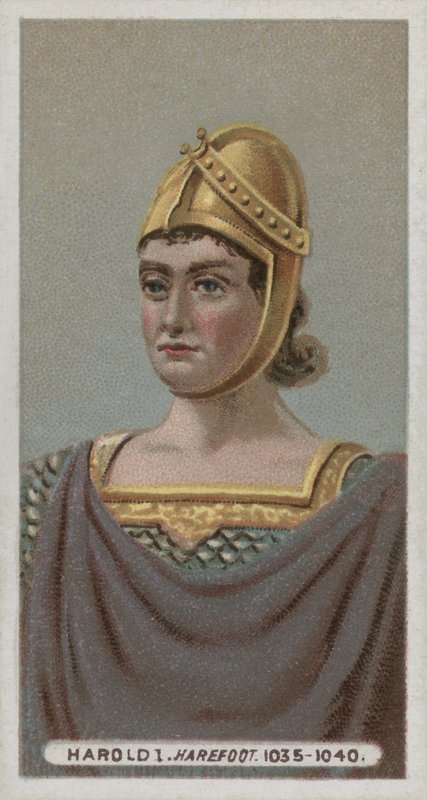 King Harold I Harefoot by English School