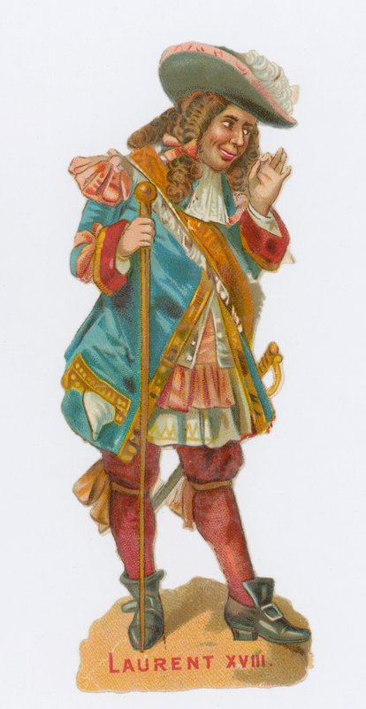 King Laurent XVIII by English School