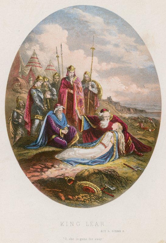 King Lear, Act V Scene III by English School