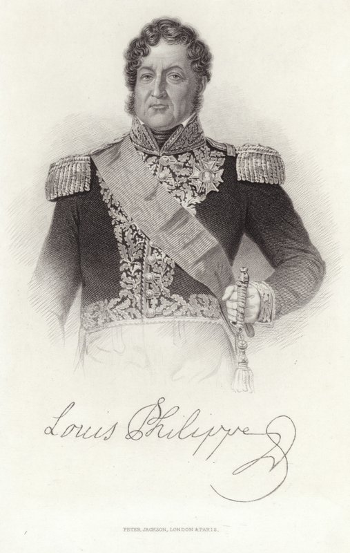 King Louis Philippe I of France by English School
