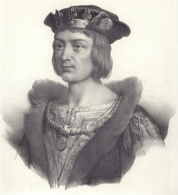 King Louis XII of France by English School