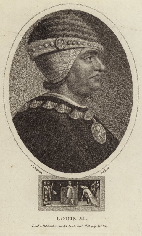 King Louis XI of France by English School