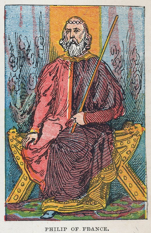 King Philip of France by English School