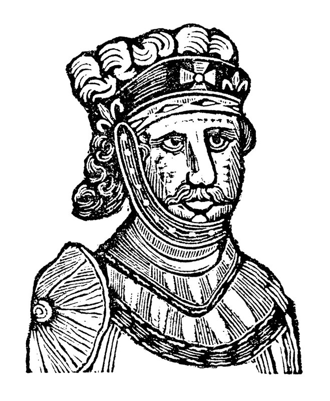 King Richard I, surnamed Coeur De Lion by English School